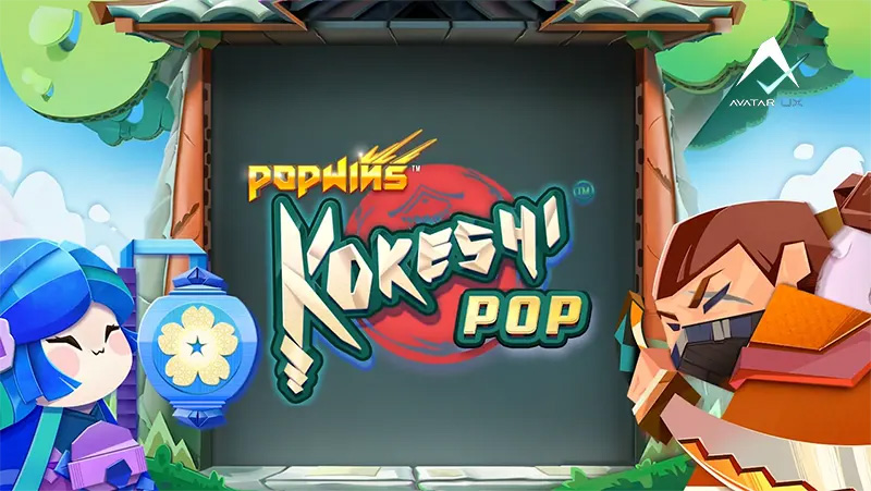 AvatarUX, 일본 문화 기반 Kokeshi Pop 온라인 슬롯 출시